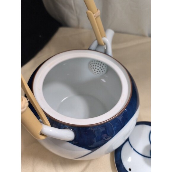 Hashmi Japan Hakusan's Porcelain  Sencha Tea Pot Rare Limited Collectable Vintag - Picture 6 of 15